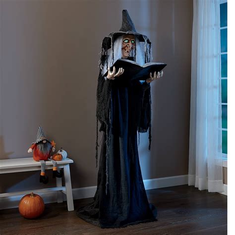 Have a Witch-Approved Halloween with the Standin Witch with Lights and Sounds